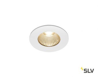 PATTA-I ROUND DtW светильник встраиваемый IP65 7.3Вт c LED 1800-3000К, 440лм, CRI>90, белый