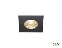 PATTA-I SQUARE DtW светильник встраиваемый IP65 7.3Вт c LED 1800-3000К, 440лм, CRI>90, черный