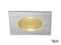 PATTA-I SQUARE DtW светильник встраиваемый IP65 7.3Вт c LED 1800-3000К, 440лм, CRI>90, мат. алюминий