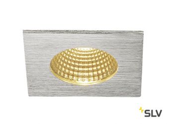 PATTA-I SQUARE DtW светильник встраиваемый IP65 7.3Вт c LED 1800-3000К, 440лм, CRI>90, мат. алюминий