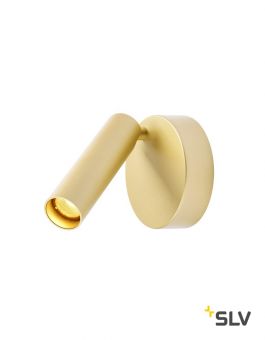 KARPO 30 SINGLE CW светильник накладной 9.5Вт с LED 3000К, 470лм, 40°, CRI>90, латунь