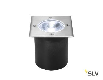 ROCCI SQUARE светильник встраиваемый IP67 9.8Вт c LED 4000К, 630лм, 20°, сталь