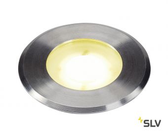 DASAR® FLAT 80 светильник встраиваемый IP67 4.3Вт c LED 4000К, 140лм, 125°, сталь