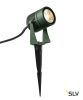 LED SPIKE светильник ландшафтный IP55 6Вт с LED 3000К, 400лм, 40°, кабель 1.5м с вилкой, зеленый