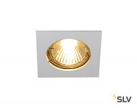 PIKA SQUARE QPAR51 светильник встраиваемый для лампы GU10 50Вт макс., серебристый