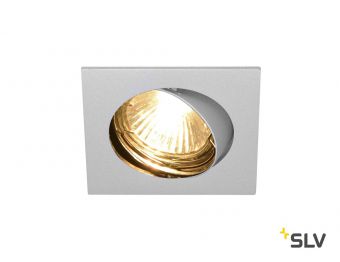 PIKA SQUARE TURNO QPAR51 светильник встраиваемый для лампы GU10 50Вт макс., хром