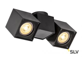 ALTRA DICE SPOT 2 светильник накладной для 2-x ламп GU10 по 50Вт макс., черный