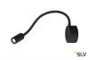 DIO FLEX PLATE LED светильник накладной 1.9Вт с выключателем и LED 4000К, 70лм, 45°, черный