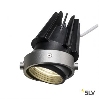 AIXLIGHT® PRO50, LED Module светильник 350мА 13.3Вт с LED 4000K, 1185лм, 50°, серебристый/ черный