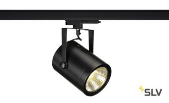 S-TRACK DALI, EURO SPOT LED светильник 20Вт с LED 4000К, 2000лм, 36°, черный