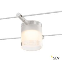 TENSEO, COMET светильник 12В AC 6.3Вт с LED 2700К, 410лм,  белый / стекло частично матовое