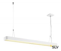WORKLIGHT PD DALI светильник подвесной 49Вт с LED 3000K, 3600лм+1800лм, 110°, белый