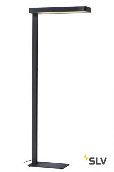 WORKLIGHT PLUS FL светильник напольный 48Вт c LED 3000К, 3600+1800лм, датчик присутствия, антрацит