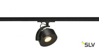 1PHASE-TRACK, KALU TRACK LEDDISK светильник 13Вт c LED 3000К, 860лм, 85°, черный