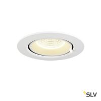 GIMBLE IN  68 светильник встраиваемый 350мА 6Вт с LED 4000K, 560лм, 36°, матовый белый