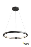 ONE 60 DALI PD светильник подвесной 25Вт c LED 3000/4000K, 1400лм/1500лм, диммируемый DALI, черный