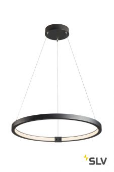 ONE 60 DALI PD светильник подвесной 25Вт c LED 3000/4000K, 1400лм/1500лм, диммируемый DALI, черный