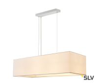 ACCANTO SQUARE светильник подвесной для 3-х ламп E27 по 40Вт макс., белый/ хром