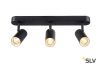 NOBLO TRIPLE CW светильник накладной 24Вт с LED 2700К, 3x 600лм, 36°, черный