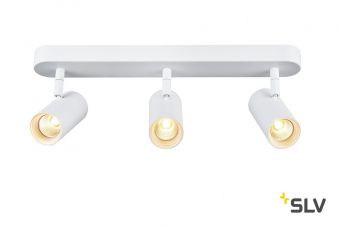 NOBLO TRIPLE CW светильник накладной 24Вт с LED 2700К, 3x 600лм, 36°, белый