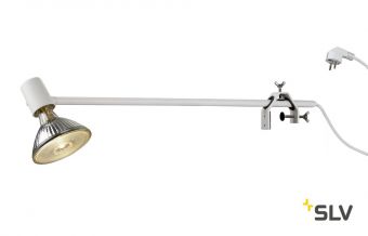 SPOT DISPLAY светильник на струбцине для лампы E27 18.5Вт макс., белый