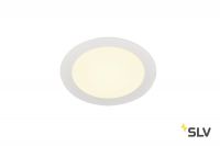 SENSER 18 ROUND светильник встраиваемый 350мА 9.7Вт с LED 3000K, 950лм, белый