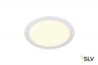 SENSER 18 ROUND светильник встраиваемый 500мА 12.5Вт с LED 3000K, 1200лм, белый