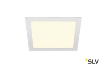 SENSER 18 SQUARE светильник встраиваемый 500мА 12.5Вт с LED 3000K, 1200лм, белый