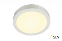 SENSER 24 ROUND светильник накладной 15Вт с LED 3000K, 1200лм, белый