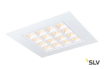 PAVANO 620x620 светильник встраиваемый с  LED 25Вт,700мА, 3000K, белый