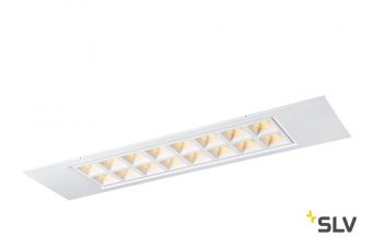 PAVANO 1200x300 светильник встраиваемый с  LED 25Вт,700мА, 3000K, белый