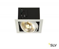 KADUX 1 ES111 светильник встраиваемый для лампы ES111 75Вт макс., белый/ черный