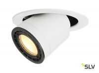 SUPROS 78 MOVE светильник встраиваемый 12Вт с БП и LED 3000К, 700лм, 60°, белый