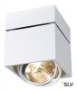 KARDAMOD SQUARE QRB SINGLE светильник потолочный с ЭПН для лампы QRB111 50Вт макс., белый