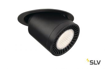 SUPROS MOVE светильник встраиваемый 36Вт с БП и LED 3000К, 3100лм, 60°, черный