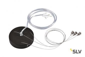 MEDO 30/60/90 LED, подвес 1.5м, 5-жильный, черный