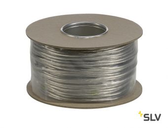 TENSEO, тросик в изоляции, сечение 6 кв.мм, 25А макс., 48В макс., погонный метр, прозрачный