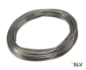 TENSEO, тросик в изоляции, сечение 4 кв.мм, 25А макс., 48В макс., 20 метров, прозрачный