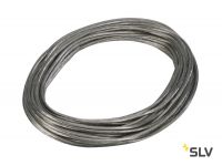 TENSEO, тросик в изоляции, сечение 6 кв.мм, 25А макс., 48В макс., 20 метров, прозрачный