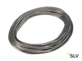 TENSEO, тросик в изоляции, сечение 6 кв.мм, 25А макс., 48В макс., 20 метров, прозрачный