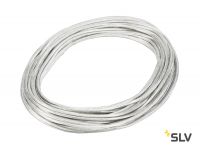 TENSEO, тросик в изоляции, сечение 6 кв.мм, 25А макс., 48В макс., 20 метров, белый