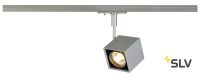 1PHASE-TRACK, ALTRA DICE светильник для лампы GU10 50Вт макс, серебристый/ черный