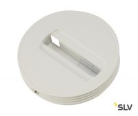 1PHASE-TRACK, основание накладное для светильника с адаптером, 2кг макс., 6А макс., белый