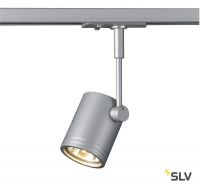 1PHASE-TRACK, BIMA 1 светильник для лампы GU10 50Вт макс, серебристый