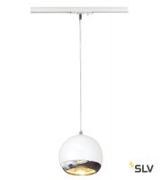 1PHASE-TRACK, LIGHT EYE 150 PD светильник подвесной для лампы ES111 75Вт макс., белый/ хром