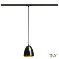 1PHASE-TRACK, PARA CONE 14 светильник подвесной для лампы GU10 35Вт макс., черный/ золотой