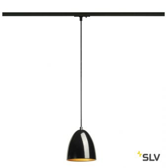 1PHASE-TRACK, PARA CONE 14 светильник подвесной для лампы GU10 35Вт макс., черный/ золотой