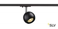 1PHASE-TRACK, LIGHT EYE 90 светильник для лампы GU10 50Вт макс., черный/ хром