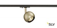 1PHASE-TRACK, LIGHT EYE 90 светильник для лампы GU10 50Вт макс., латунь/ черный