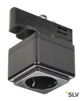 3Ph | EUTRAC®, розетка Schuko, 6.3А макс., черный